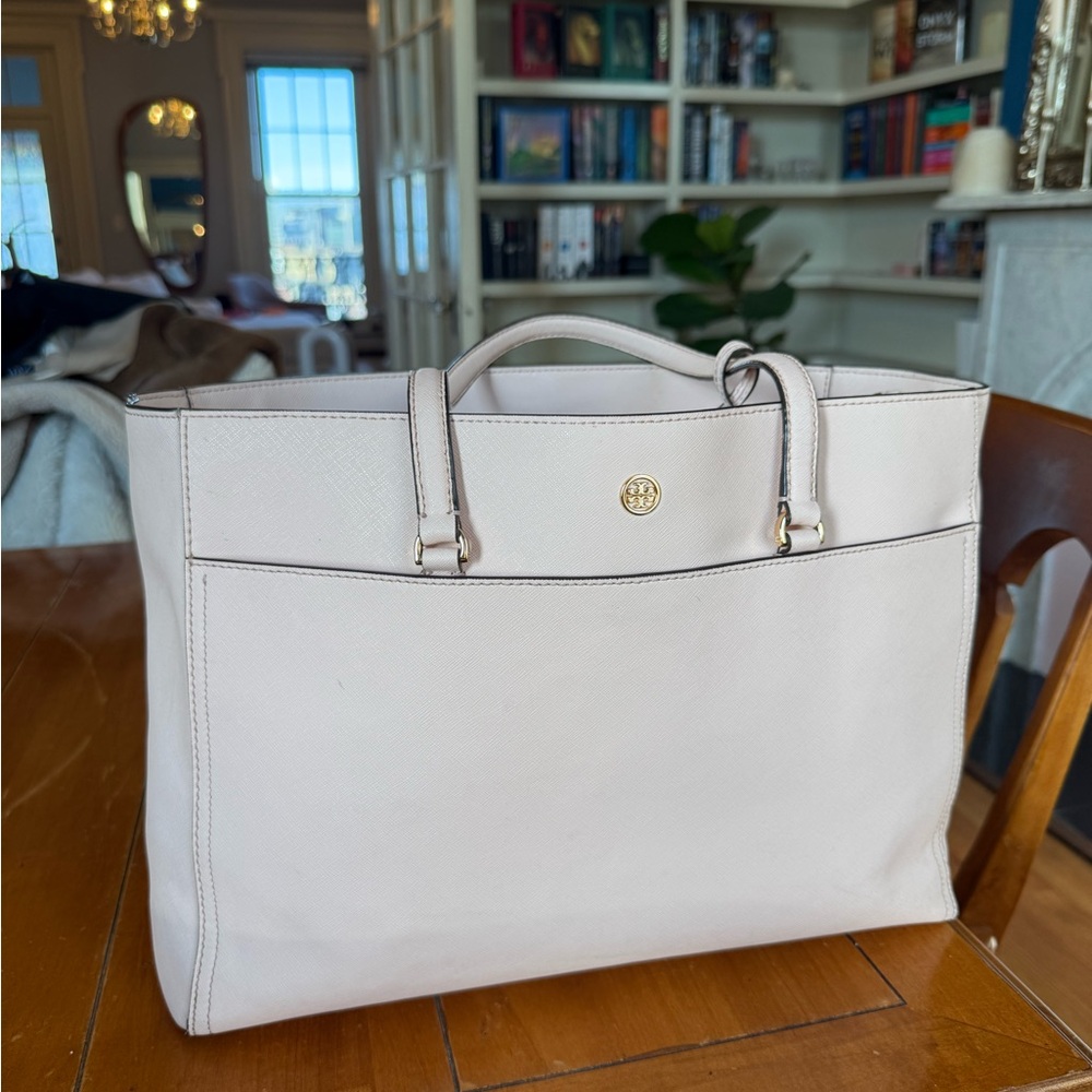 Tory Burch Light Pink Tote Bag
